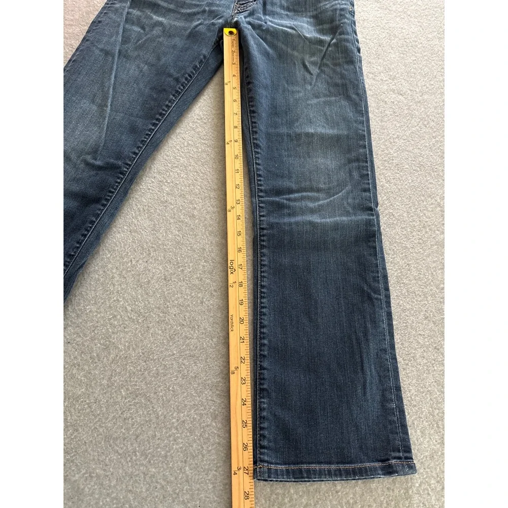 BKE Jake Straight Men's Size 31S Straight Leg Blue Medium Wash Denim Pants Jeans